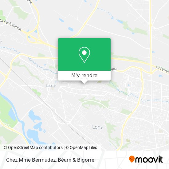 Chez Mme Bermudez plan
