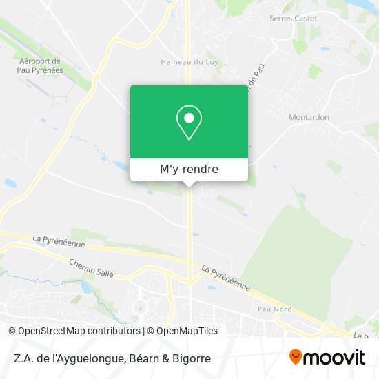 Z.A. de l'Ayguelongue plan