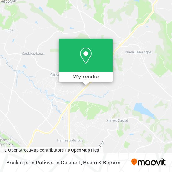 Boulangerie Patisserie Galabert plan