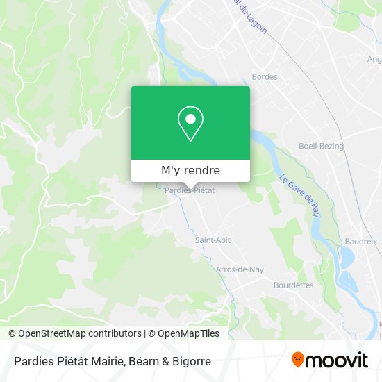 Pardies Piétât Mairie plan