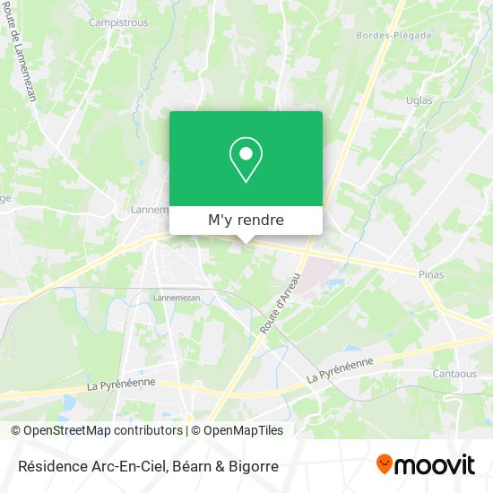 Résidence Arc-En-Ciel plan