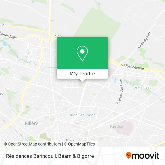 Résidences Barincou I plan