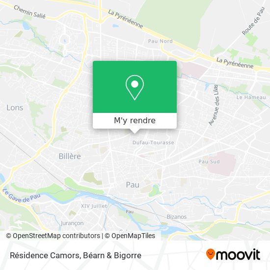 Résidence Camors plan
