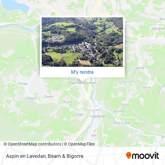Aspin en Lavedan plan