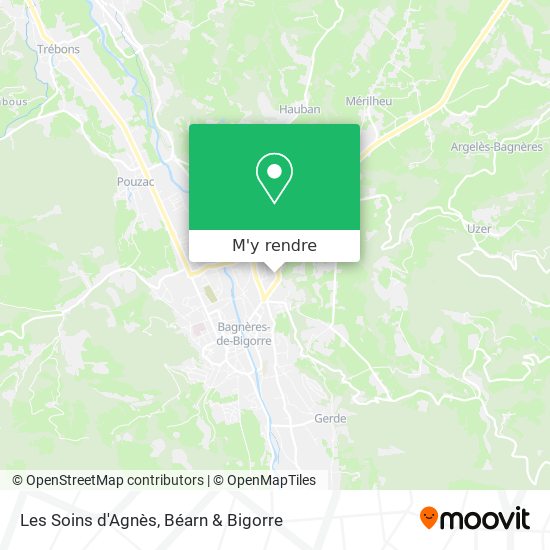 Les Soins d'Agnès plan