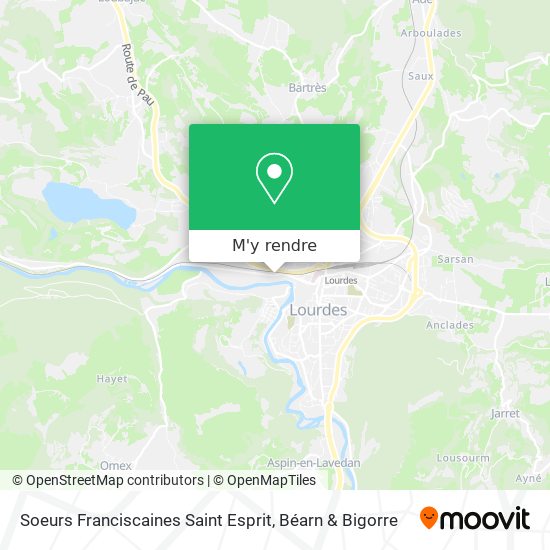 Soeurs Franciscaines Saint Esprit plan