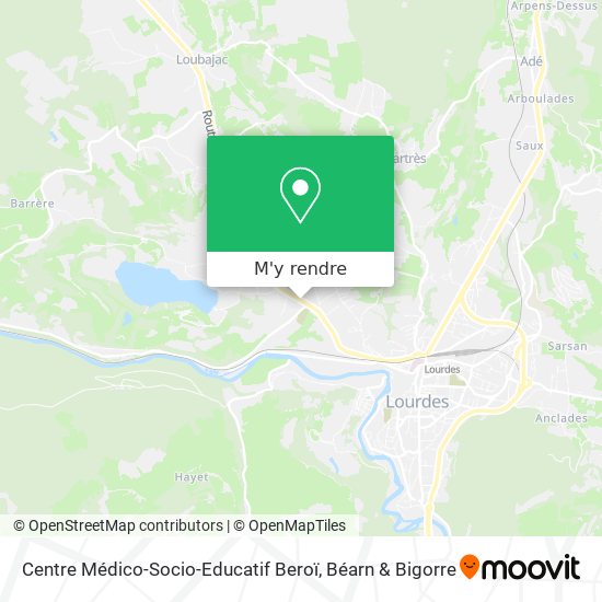 Centre Médico-Socio-Educatif Beroï plan