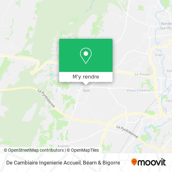 De Cambiaire Ingenierie Accueil plan