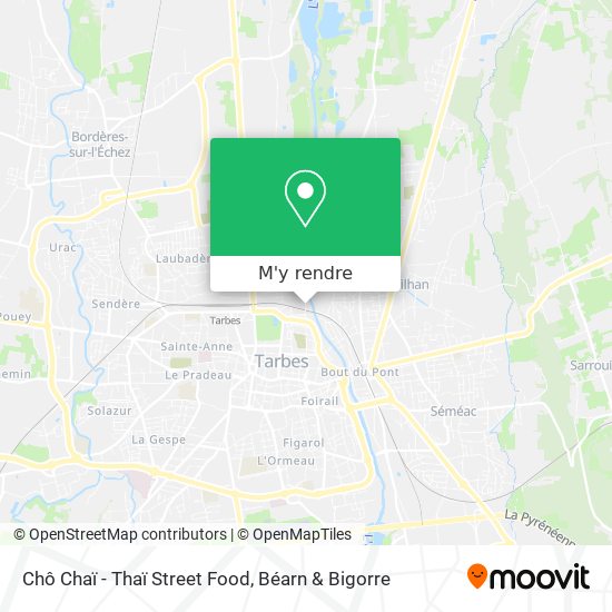 Chô Chaï - Thaï Street Food plan
