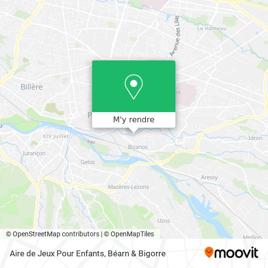 Aire de Jeux Pour Enfants plan