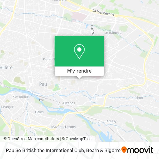 Pau So British the International Club plan