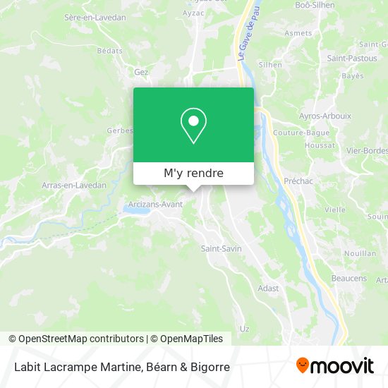 Labit Lacrampe Martine plan