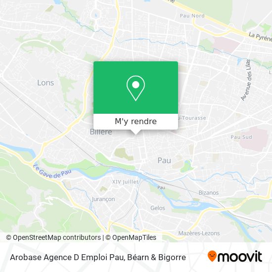 Arobase Agence D Emploi Pau plan