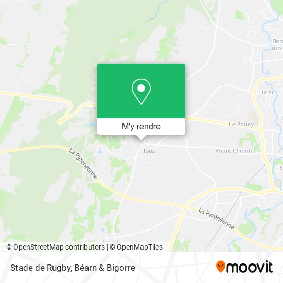 Stade de Rugby plan