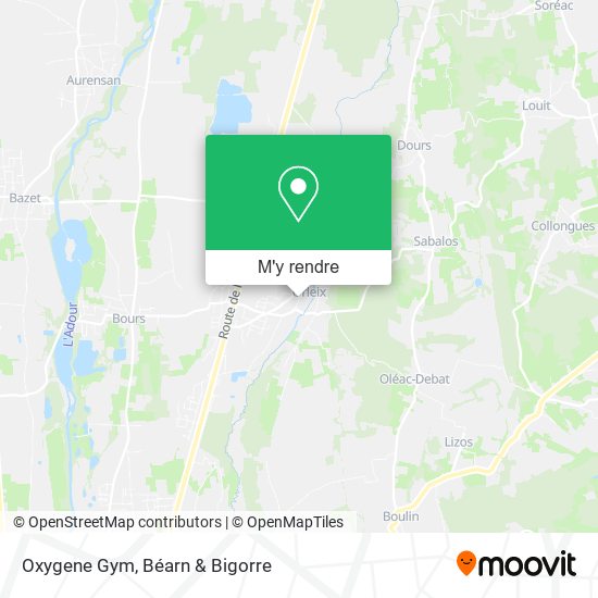 Oxygene Gym plan