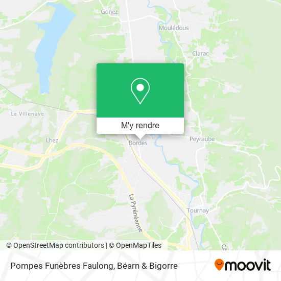 Pompes Funèbres Faulong plan