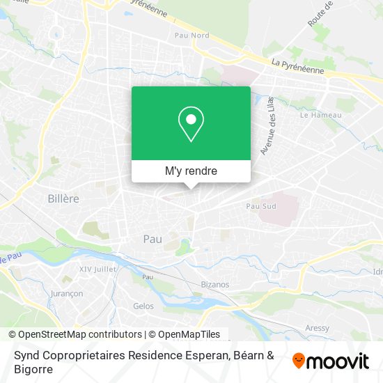 Synd Coproprietaires Residence Esperan plan