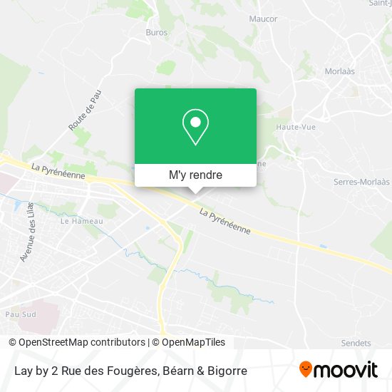 Lay by 2 Rue des Fougères plan