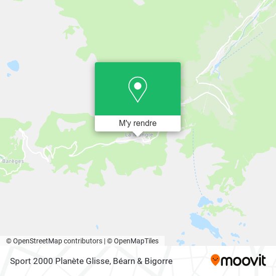 Sport 2000 Planète Glisse plan