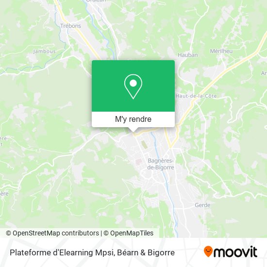 Plateforme d'Elearning Mpsi plan