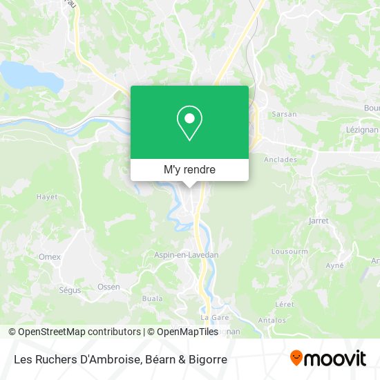Les Ruchers D'Ambroise plan