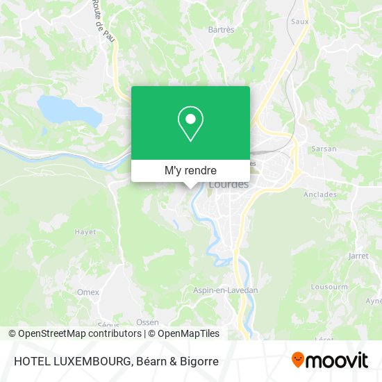 HOTEL LUXEMBOURG plan