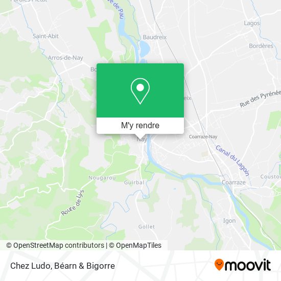 Chez Ludo plan