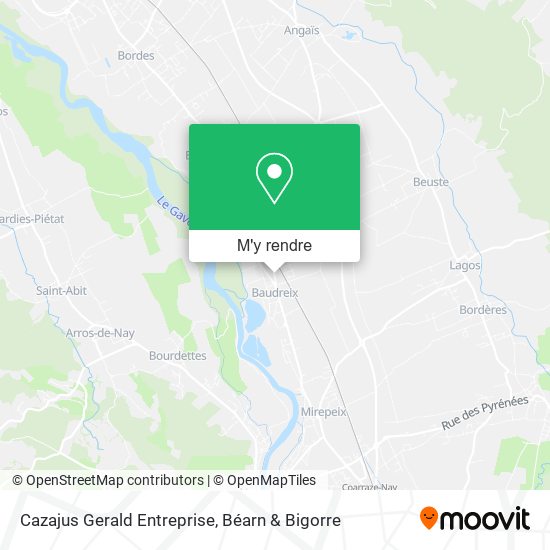 Cazajus Gerald Entreprise plan