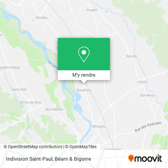 Indivision Saint-Paul plan