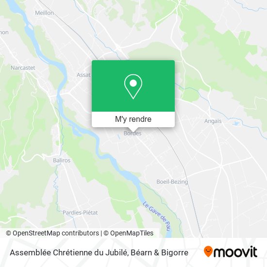 Assemblée Chrétienne du Jubilé plan