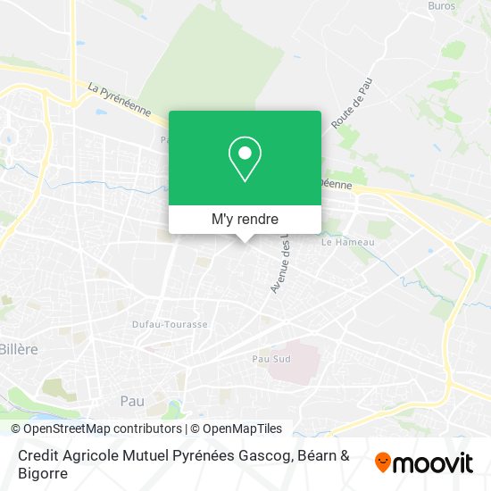 Credit Agricole Mutuel Pyrénées Gascog plan