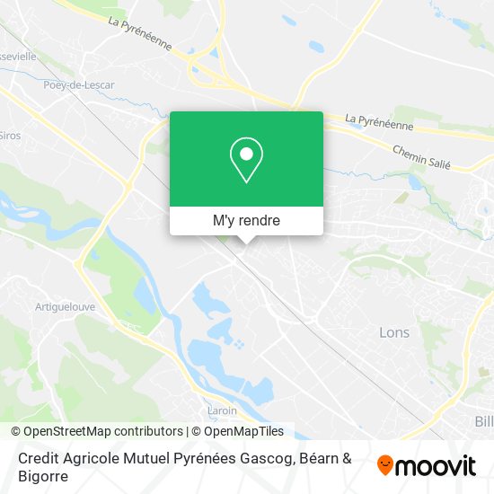 Credit Agricole Mutuel Pyrénées Gascog plan