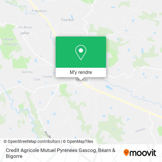 Credit Agricole Mutuel Pyrénées Gascog plan