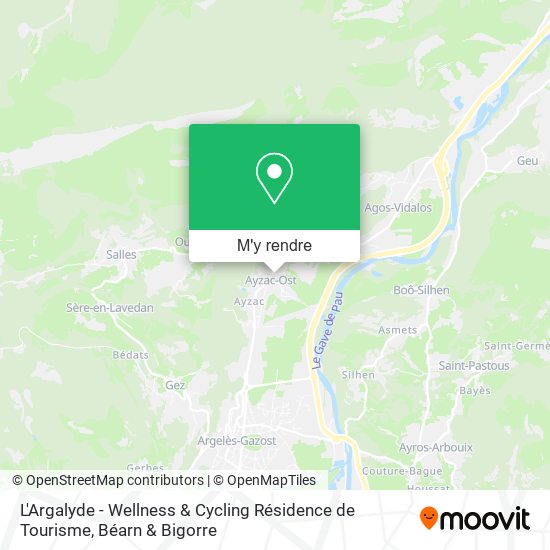 L'Argalyde - Wellness & Cycling Résidence de Tourisme plan