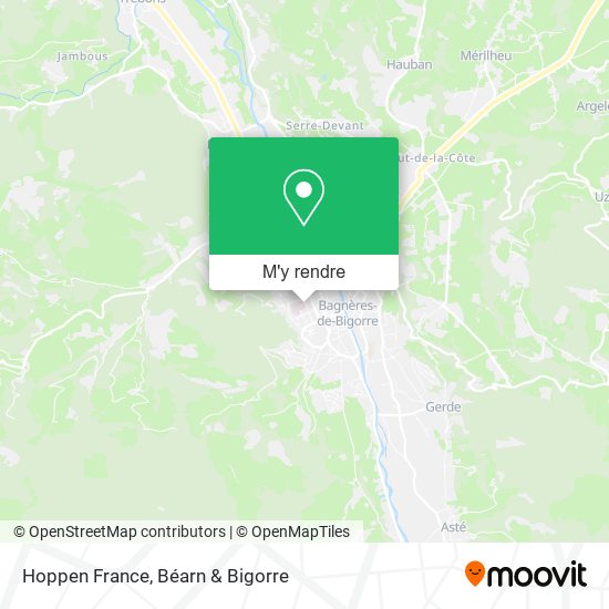 Hoppen France plan