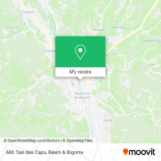 Allô Taxi des Caps plan