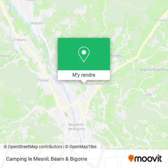 Camping le Mesnil plan
