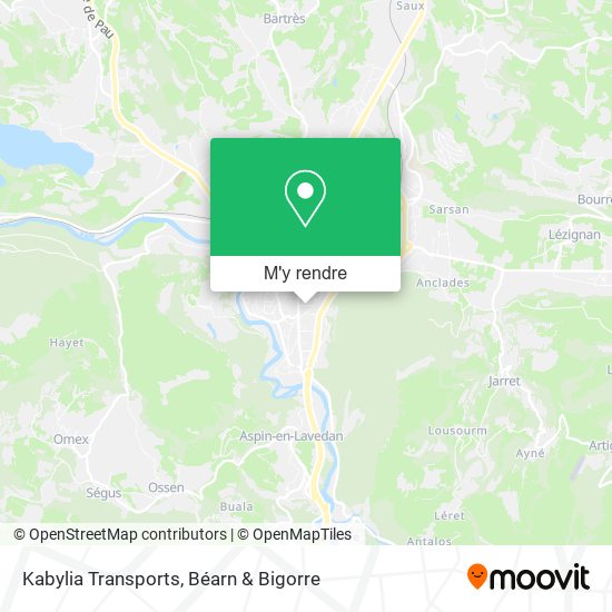 Kabylia Transports plan
