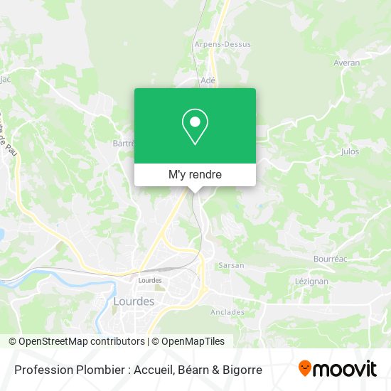 Profession Plombier : Accueil plan