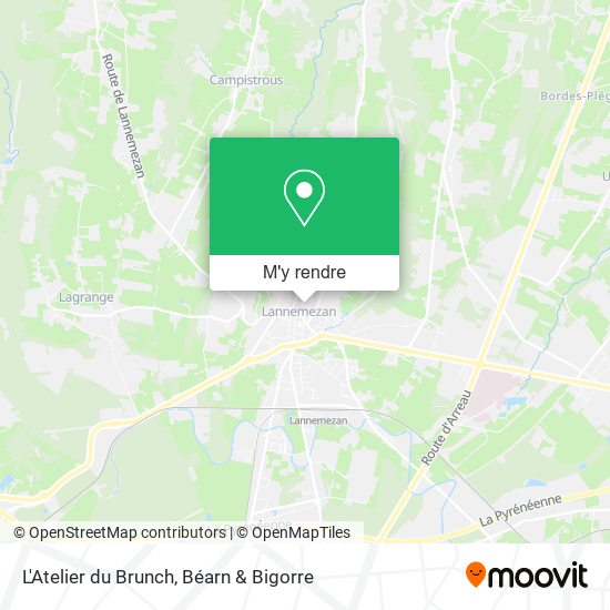 L'Atelier du Brunch plan