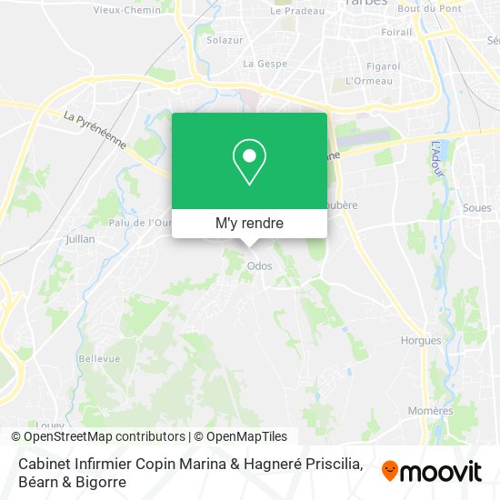 Cabinet Infirmier Copin Marina & Hagneré Priscilia plan