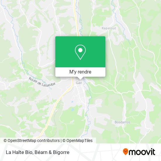 La Halte Bio plan