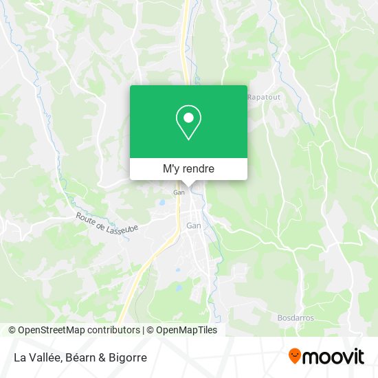 La Vallée plan