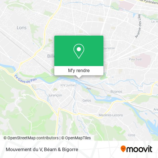 Mouvement du V plan