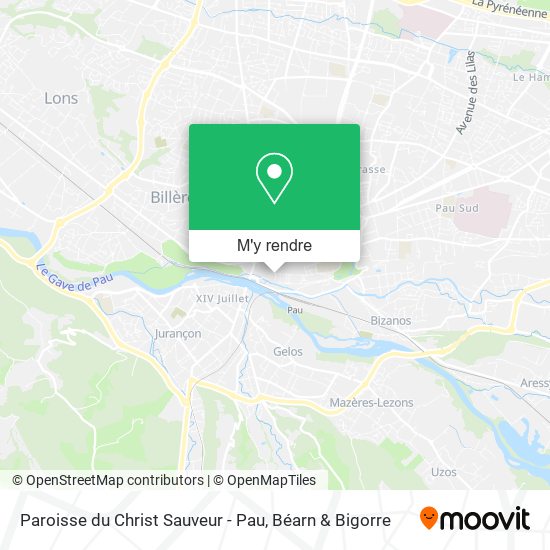 Paroisse du Christ Sauveur - Pau plan