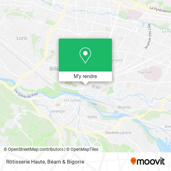 Rôtisserie Haute plan