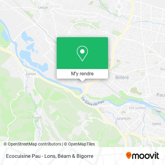Ecocuisine Pau - Lons plan