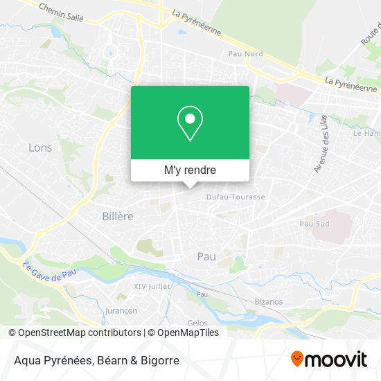 Aqua Pyrénées plan