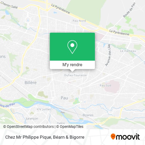 Chez Mr Philippe Pique plan