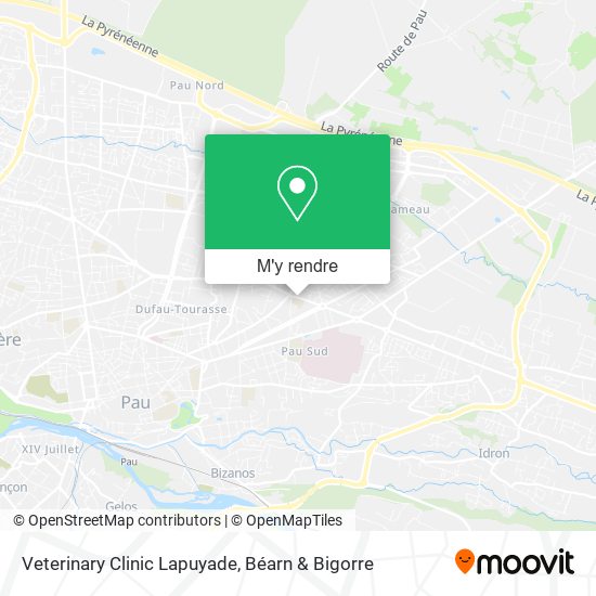 Veterinary Clinic Lapuyade plan